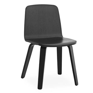 Normann Copenhagen Just oak chair Normann Copenhagen Just Black Oak - Buy now on ShopDecor - Discover the best products by NORMANN COPENHAGEN design