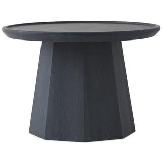 Normann Copenhagen Pine Large wooden table diam. 65 cm. Normann Copenhagen Pine Dark Blue - Buy now on ShopDecor - Discover the best products by NORMANN COPENHAGEN design