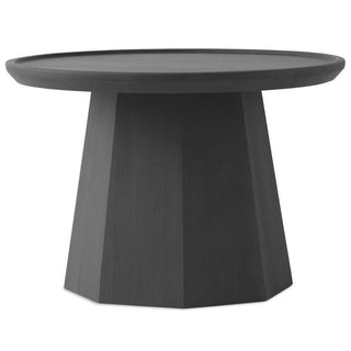 Normann Copenhagen Pine Large wooden table diam. 65 cm. Normann Copenhagen Pine Dark Grey - Buy now on ShopDecor - Discover the best products by NORMANN COPENHAGEN design