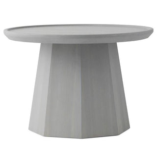 Normann Copenhagen Pine Large wooden table diam. 65 cm. Normann Copenhagen Pine Light Grey - Buy now on ShopDecor - Discover the best products by NORMANN COPENHAGEN design