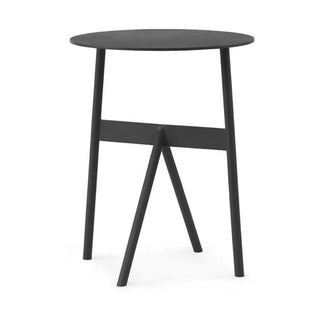 Normann Copenhagen Stock steel table h. 46 cm. Normann Copenhagen Stock Black - Buy now on ShopDecor - Discover the best products by NORMANN COPENHAGEN design