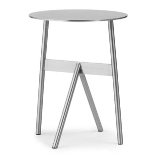 Normann Copenhagen Stock steel table h. 46 cm. Normann Copenhagen Stock Stainless Steel - Buy now on ShopDecor - Discover the best products by NORMANN COPENHAGEN design