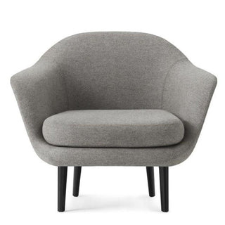 Normann Copenhagen Sum armchair full upholstery fabric with black aluminium structure - Buy now on ShopDecor - Discover the best products by NORMANN COPENHAGEN design