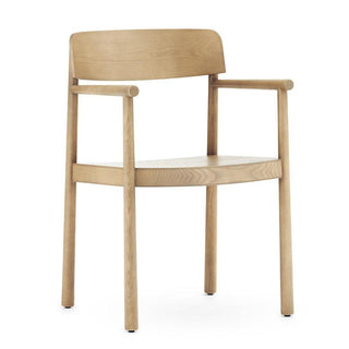 Normann Copenhagen Timb ash armchair Normann Copenhagen Timb Tan - Buy now on ShopDecor - Discover the best products by NORMANN COPENHAGEN design