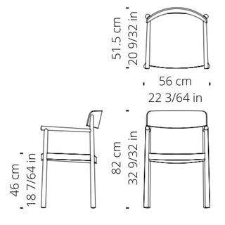 Normann Copenhagen Timb ash armchair - Buy now on ShopDecor - Discover the best products by NORMANN COPENHAGEN design