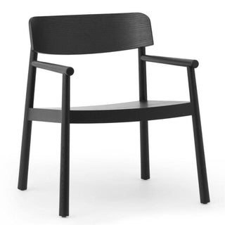 Normann Copenhagen Timb ash lounge armchair Normann Copenhagen Timb Black - Buy now on ShopDecor - Discover the best products by NORMANN COPENHAGEN design