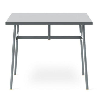 Normann Copenhagen Union table with laminate top 90x90 cm. and steel legs - Buy now on ShopDecor - Discover the best products by NORMANN COPENHAGEN design