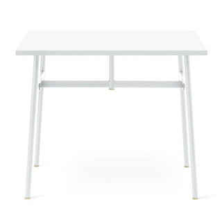 Normann Copenhagen Union table with laminate top 90x90 cm. and steel legs - Buy now on ShopDecor - Discover the best products by NORMANN COPENHAGEN design