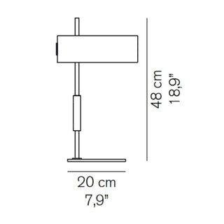 OLuce 1953 243 table lamp by Ostuni & Forti - Buy now on ShopDecor - Discover the best products by OLUCE design