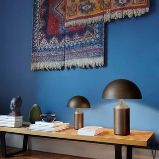 OLuce Atollo table lamp h 35 cm. By Vico Magistretti - Buy now on ShopDecor - Discover the best products by OLUCE design