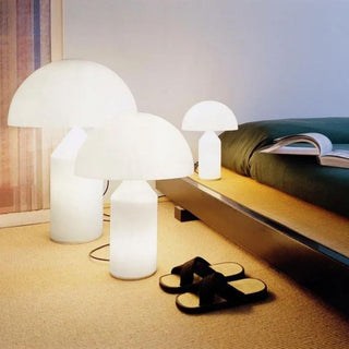 OLuce Atollo table lamp h 35 cm. By Vico Magistretti - Buy now on ShopDecor - Discover the best products by OLUCE design