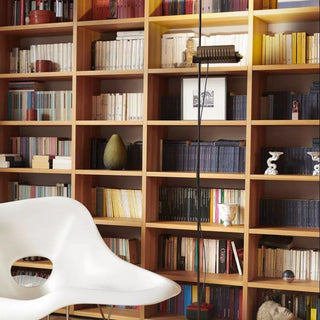 OLuce Colombo 626/L LED floor lamp black/chrome - Buy now on ShopDecor - Discover the best products by OLUCE design