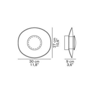 OLuce Yolk 169 wall lamp by Angeletti Ruzza - Buy now on ShopDecor - Discover the best products by OLUCE design