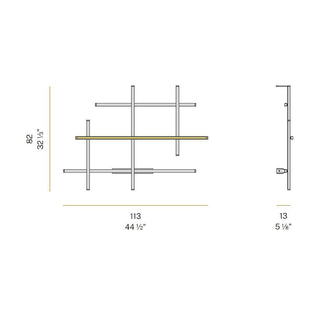 Panzeri Hilow wall lamp LED by Matteo Thun - Buy now on ShopDecor - Discover the best products by PANZERI design