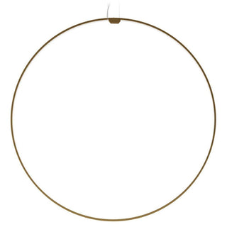 Panzeri Zero Round Vertical suspension lamp diam. 100 cm Panzeri Bronze - Buy now on ShopDecor - Discover the best products by PANZERI design