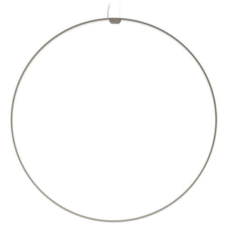 Panzeri Zero Round Vertical suspension lamp diam. 100 cm Panzeri Titanium - Buy now on ShopDecor - Discover the best products by PANZERI design