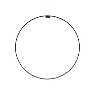 Panzeri Zero Round Vertical suspension lamp diam. 75 cm Panzeri Black - Buy now on ShopDecor - Discover the best products by PANZERI design