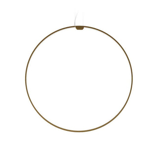 Panzeri Zero Round Vertical suspension lamp diam. 75 cm Panzeri Bronze - Buy now on ShopDecor - Discover the best products by PANZERI design