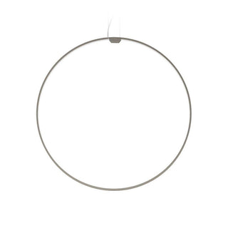 Panzeri Zero Round Vertical suspension lamp diam. 75 cm Panzeri Titanium - Buy now on ShopDecor - Discover the best products by PANZERI design