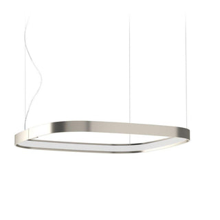 Panzeri Zero Square suspension lamp 50 x 50 cm by Enzo Panzeri Panzeri Titanium - Buy now on ShopDecor - Discover the best products by PANZERI design