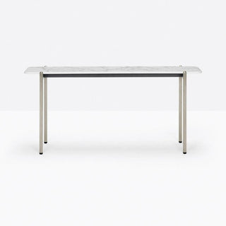 Pedrali Blume BLT coffee table H. 45 cm. with top 100x25 cm. in solid laminate - Buy now on ShopDecor - Discover the best products by PEDRALI design