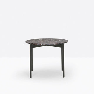 Pedrali Blume Marble BLTD coffee table diam.49 cm. in composite marble - Buy now on ShopDecor - Discover the best products by PEDRALI design