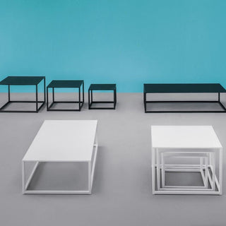 Pedrali Code coffee table 50x50 cm. in solid laminate - Buy now on ShopDecor - Discover the best products by PEDRALI design