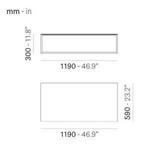 Pedrali Code Marble coffee table 119x59 cm. in marble - Buy now on ShopDecor - Discover the best products by PEDRALI design