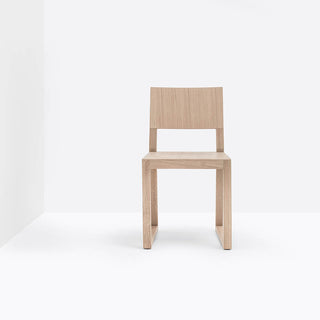 Pedrali Feel 450 wooden design chair with sled base - Buy now on ShopDecor - Discover the best products by PEDRALI design