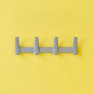 Pedrali Flag Wall 5150W4 wall-mounted coat hanger 4 hooks Pedrali Beige BE200E - Buy now on ShopDecor - Discover the best products by PEDRALI design