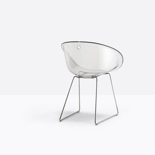 Pedrali Gliss 921 lounge armchair with sled base - Buy now on ShopDecor - Discover the best products by PEDRALI design