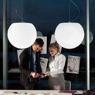 Pedrali Happy Apple 330S outdoor white suspension lamp - Buy now on ShopDecor - Discover the best products by PEDRALI design