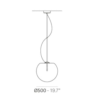 Pedrali Happy Apple 330S outdoor white suspension lamp - Buy now on ShopDecor - Discover the best products by PEDRALI design