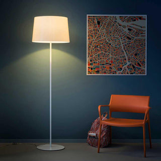 Pedrali Lighting Time L001ST/BA floor lamp with double diffuser - Buy now on ShopDecor - Discover the best products by PEDRALI design