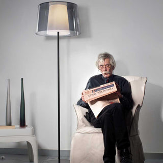 Pedrali Lighting Time L001ST/BA floor lamp with double diffuser - Buy now on ShopDecor - Discover the best products by PEDRALI design