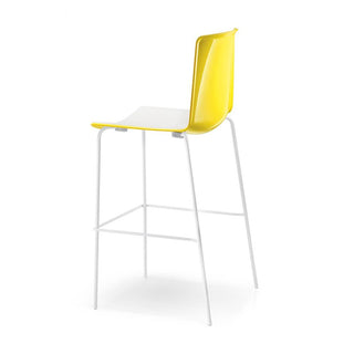Pedrali Tweet 896 stool with seat H.75 cm. - Buy now on ShopDecor - Discover the best products by PEDRALI design