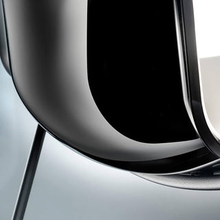 Pedrali Tweet 897 white chair with black backside and sled base - Buy now on ShopDecor - Discover the best products by PEDRALI design