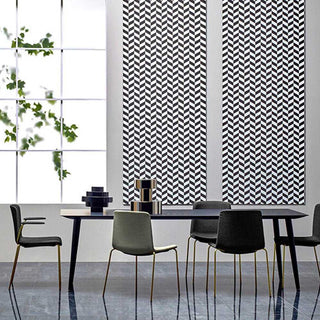 Pedrali Tweet Soft 895/2 padded armchair grey with antiqued brass legs - Buy now on ShopDecor - Discover the best products by PEDRALI design