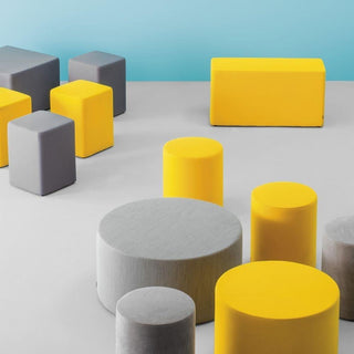 Pedrali Wow 324 square pouf 60x60 cm. - Buy now on ShopDecor - Discover the best products by PEDRALI design