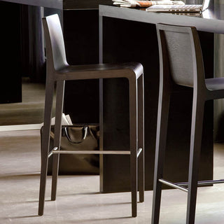 Pedrali Young 426 wooden stool with seat H.75 cm - Buy now on ShopDecor - Discover the best products by PEDRALI design