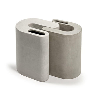 Serax FCK Concrete Ux2 set 2 vases/side tables h. 37 cm. - Buy now on ShopDecor - Discover the best products by SERAX design