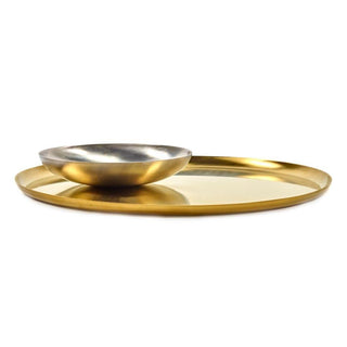 Serax Table Accessories bowl diam. 17.5 cm. brushed steel - Buy now on ShopDecor - Discover the best products by SERAX design