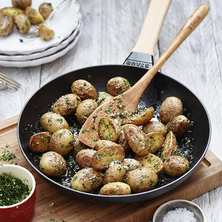 Staub Frying-Pan with Wooden Handle Black - Buy now on ShopDecor - Discover the best products by STAUB design