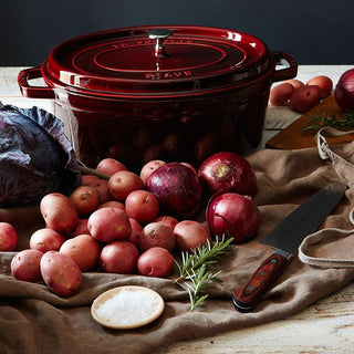 Staub Oval Cocotte cast iron pot 37 cm - Buy now on ShopDecor - Discover the best products by STAUB design