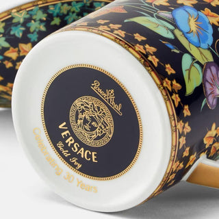 Versace meets Rosenthal 30 Years Mug Collection Gold Ivy mug with lid - Buy now on ShopDecor - Discover the best products by VERSACE HOME design