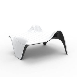 Vondom F3 two-tone low table white/black by Fabio Novembre - Buy now on ShopDecor - Discover the best products by VONDOM design