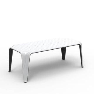 Vondom F3 two-tone table white/black by Fabio Novembre - Buy now on ShopDecor - Discover the best products by VONDOM design