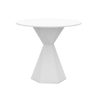 Vondom Vertex round table diam.80 cm white by Karim Rashid - Buy now on ShopDecor - Discover the best products by VONDOM design